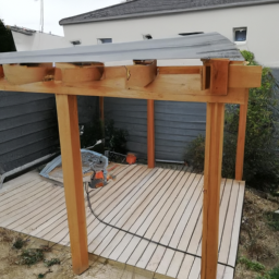 Réparation de toiture de pergola en acier Selestat